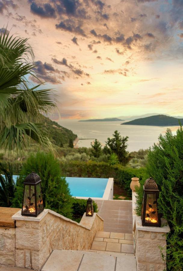 מיקרוס גיאלוס Ionian Diamond Villas מראה חיצוני תמונה