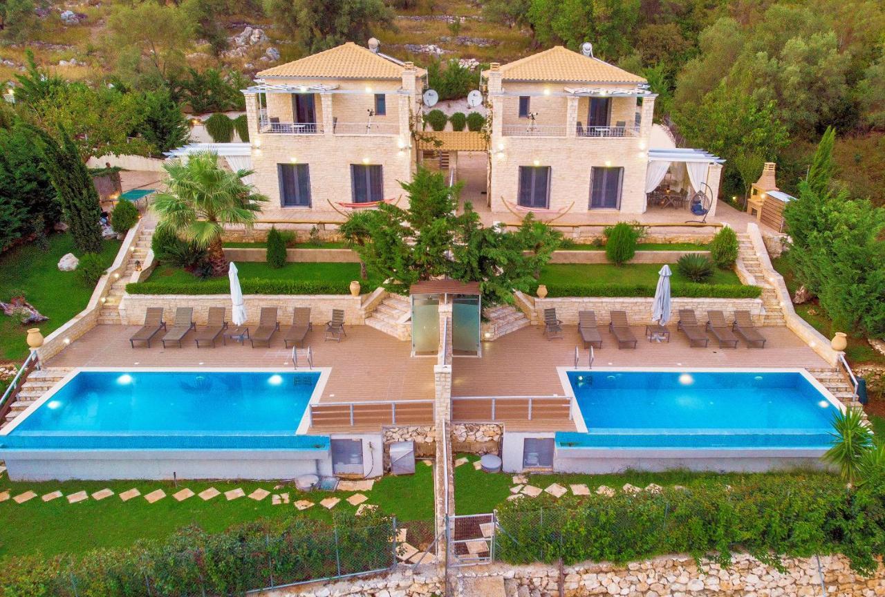 מיקרוס גיאלוס Ionian Diamond Villas מראה חיצוני תמונה