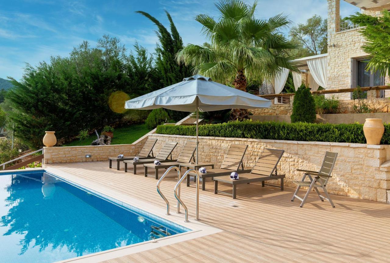 מיקרוס גיאלוס Ionian Diamond Villas מראה חיצוני תמונה