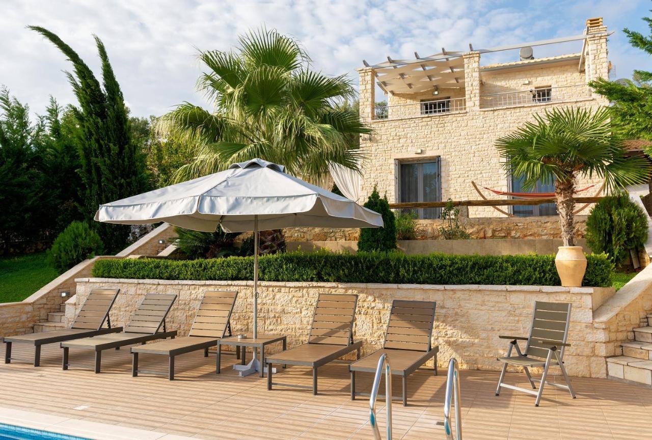 מיקרוס גיאלוס Ionian Diamond Villas מראה חיצוני תמונה
